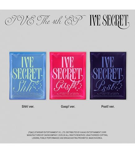 Amazon.co.jp: [ EVIL CUPID ver. ] IVE - 4th EP ALBUM [ IVE SECRET